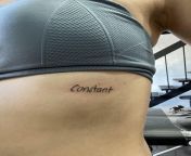 First lost tattoo! Constant in my husbands handwriting. from lost com