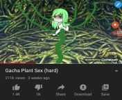 Gacha plant sex isnt real it cant hurt u Gacha plant sex: from sex virgin t