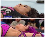 AJ Lee and Sasha Banks unconscious from wwe aj lee nude fuck anema