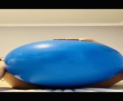 [M] Hiding behind my big blue balloon! from balloon blue film ho
