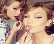 Come on baby dont embarrass me in front of my friend Karlie! You know what to do. Need a hint? It rhymes with Tay. -Taylor Swift and Karlie Kloss, encouraging me to experiment for their amusement from karlie kloss nude video