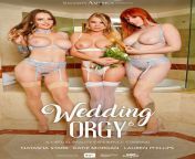 Wedding Orgy 6 starring Natasha Starr, Katie Morgan and Lauren Phillips, available now from Naughty America from riley finch and jack phillips