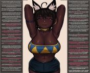 The Woman Between Worlds (Archaeologist x Goddess) [Goddess] [Light FDom] [Worship] [Sitting Sex] [Musclegirl] [Dark Skin] [Monster Girl] [Creampie] [Breast Sucking] [Lap Resting] [Love at the End] [1400 words] [Artist: Kevbot] from breast sucking anime