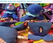 (FOR SALE) NSFW fuckable feral Pokemon 2ft Popplio with one useable hole [MF] (Furrysale) from sex for sale movie sex photos