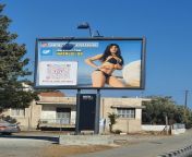 Models advertising their thirst trap instagram and onlyfans... only in Limassol! from candydoll models 86