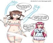 Kasumi and Lucy (elfen lied) from elfen lied nude scene