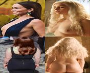 When You See A Celebrity Naked, It&#39;s Forever In Your Brain. Left Is What Most People See , Right Is What&#39;s All The Time. Emilia Clarke Wants Me To Be That Reminder For You! She Makes Me So Gay (Verbal Doms++) from celebrity naked full