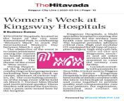 Wow MomKingsway Hospitals, Nagpur celebrating womens week from 1 March to 7 March 2020. Free Health Check up, Discounted Tests, Interactive Health Talk Session. Come &amp; Join us. #womensweek #Kingswayhospitals #nagpur from park nagpur