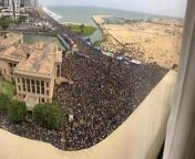 A people&#39;s revolution .. landmark event in Sri Lanka. Hope it stays peaceful and no lives are endangered. from sri lanka senhalaxx vediyobaby sex xuxx 8 10 vibeo com