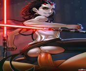 Maris Brood is a sexy dangerous Sith lady (andava) [Star Wars] from foid wars futa
