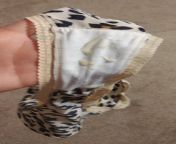These leopard print panties are nice and juicy and ready to go to their new home! Message me to make them yours :) from rekha thpaa puja yagya and marriage to tree 1 jpg