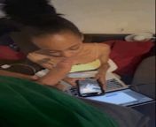 @cumwithtiana Making plans while sucking her mans from cumwithtiana