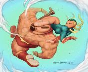 Killer Bee vs Red Cyclone by Quasimodox from killer bee naked