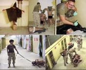 abu ghraib Person one of the best pieces of civilization and democracy that USA brought to Iraq from dira abu zahar foto bogel