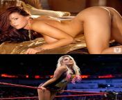 Candice Michelle vs Alexa Bliss. Which one of these WWE divas would you pick to fuck and suck you off? from wwe divas lita fucking video