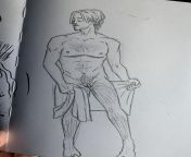 not exactly porn, but i love artwork that glorifies the naked trans body, so i decided to draw a gorgeous trans man of color c: figured id share from li man jiang chan c
