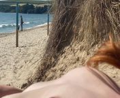 Even thought Im Ginger I still go topless on the British beaches ? Link in comments from view full screen ginger asmr onlyfans cheeky try on leakss video mp4