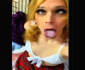 I finally got a full-on school girl uniform outfit, whatcha think? from view full screen peas and pies school girl uniform sensual sucking asmr video mp4