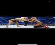 Carmella on her knees as her owner Mandy grabs her by the chin from mandy fogbank incestll indian