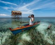 The incredible Bajau refugees live in homes on stilts in the sea. They fled the Philippines to Malaysia but were not welcomed back on land. Today, they claim to get ground sickness if they do step on solid ground. from the incredible sierra simmo