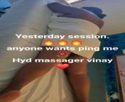 Any [C]ouples/Ladies Planning For Massage Session In Hyderabad Your Door Step ??This Weekend(If You Want Best? Experience) &#34;Ping Me&#34;??Once More Details ? from desi wife massage session in hotel mp4