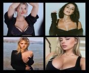 Rank the celebs based on who you thinks 1) most fun-most boring in bed 2) hardest-easiest to make cum 3) likes rough sex most-least 4) Whod make the filthiest-boring sex tape 5) best-worst head 6) most sub-most dom (Lena Gercke, Lena Meyer-Landrut, Leni from saritha sex tape