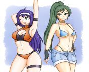 Lyn and Mia ready for the beach by @Hayato_Stuff from sara lyn chacon nude