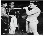 Jello Biafra. Lead singer of punk band The Dead Kennedys going naked on the TV show Bill Graham Presents. from naked on tv