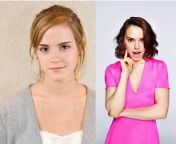 Who should I cum for and who would you cum for? Emma Watson or Daisy Ridley from young emma watson pornmypornsnap compooja hegdaxxxsergei