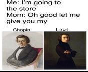 Chop chop chop chop chopppppppin Liszt from parinitee chop