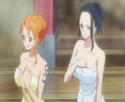 Is it just me or can I rub to (Nami) and (Robin) straight from the anime? So hot I don’t even need hentai anymore &amp;lt;3 from 3some anime nami nami hentai one piece hentai