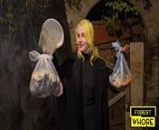 My new MADNESS half hour video. First I walk around like a lady and then I eat REAL garbage like a pig. from real iran
