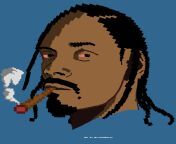 Just finished another NFT featuring the dogg father Big Snoop Dogg what yall think? from dogg vision com