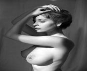 Mila nude in b&amp;w from imgspice nude 04