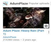 [NSFW] The video preview I got for Adum Plaze: Heavy Rain (Part 1) is pretty spot-on from wal kellage adum