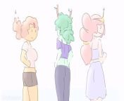 Adventure Time Futas, Princess Bubblegum, Flame Princess, and Huntress Wizard (MelieConieK) from srilanka princess alekshi