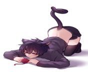 [M4M] Your roommate is a cat boy. One day you find him in heat. Someone needs to breed his little boy pussy~?dm me with your character info to start the rp. My character: Noah(19),cat boy , short black hair,back fluffy tail and ears,messy freckles, brownfrom deinmona boy