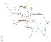 Proposal for a Glasgow Metro System. (Does not include Glasgow Subway) from deri glasgow