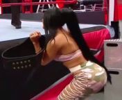 Zelina Vega ass ready for hard bang... What you wanan do to her ass in this position? from xxx hd sax video wapani chacha chachi in 69 position oraltuching tits in showerdesi village girl fucked by nieghbor i