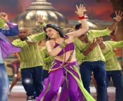 Hansika navel in purple blouse and skirt pants from hansika navel in darling song