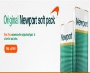 Newport soft pack coming back? (Seen on Newport website, www.newport-pleasure.com [U.S.A.], Jun. 1, 2023) from www xxx cax dot comgla s