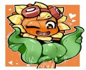 This sexy flower of the sun craves cock. (Artist: sarikyou) [Plants vs Zombies Heroes] Character: Solar Flare. from rule34 plantas vs zombies maped yolo