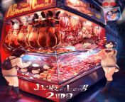 Night time at the meat market. from the meat market yaoi shotacon 3d comi