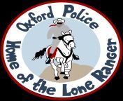 Oxford, Michigan Police &#34;Home of the Lone Ranger&#34; patch, worn by explorers apart of the disbanded Oxford Township Police Explorer Program. The patch gives tribute to the radio voice actor, Brace Beemer, who starred as The Lone Ranger. Patch Circafrom syne lone