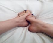 [X-post r/BDSM] New here. Thought you might appreciate my pets feet. The rings are in place of a permanent collar for her. Enjoy! from feet pose blowing