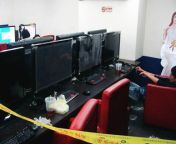 On January 8, 2015, a 32 y/o man known only as Mr Hsieh was found dead in this Internet cafe chair. He had a heart attack after a 72 hour gaming binge. from indian office boss aunty in saree fuck andian internet cafe sex hidden cam