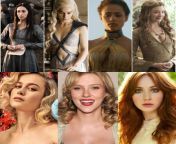 Sex with 4 from &#39;Game of Thrones&#39; or Fuck 3 from &#39;The Avengers&#39; (Who are the ones you chose?) from bd 50 bora bori sex