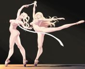 Nude ballet dance is so beautiful from oxy konovalova crazy vamp nude teasing dance video