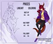 [FOR HIRE] Anime and Cartoon Style. Light NSFW and Furry allowed! More in comments. from and cartoon comadhu