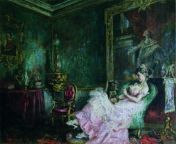 Marcello a.k.a. Adèle d’Affry (1836–1879) - Young lady in a salon from 吉首外围女高端联系方式薇信咨询网站▷ym232 com吉首会所小妹上门约服务▷吉首哪里有小妹小姐多的地方 1879